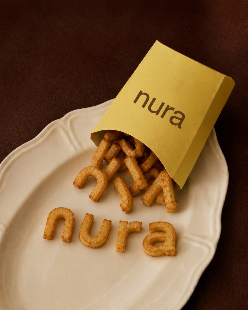Nura custom brand packaging design